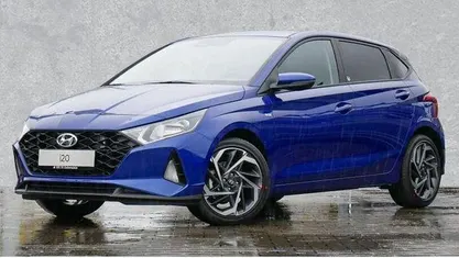 Gebraucht Hyundai i20 Edition 30+ 101 PS (74 kW) 2022 Intense blue Kleinwagen