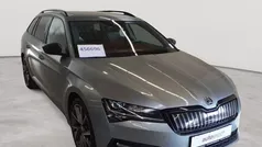Empiregrau metallic Gebraucht 2021 Skoda Superb SportLine Kombi | 19.790 € (Fairer Preis)