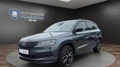 Gebraucht Skoda Karoq SportLine 190 PS (139 kW) 2020 Quarzgrau SUV