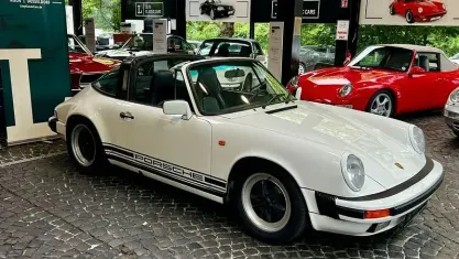 Gebraucht Porsche 911 Carrera Cabriolet 218 PS (160 kW) 1988 Weiß Cabrio