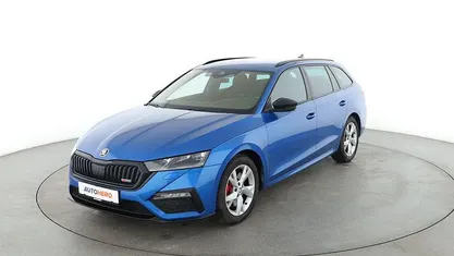Blau Gebraucht 2024 Skoda Octavia RS Kombi | 38.210 € (Fairer Preis)