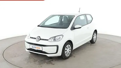 Weiß Gebraucht 2018 VW up! move up! Kleinwagen | 9.590 € (Fairer Preis)