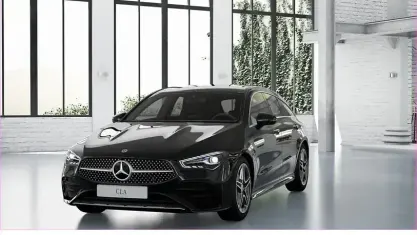 Gebraucht Mercedes CLA200 Shooting Brake AMG 163 PS (119 kW) 2025 Unilack nachtschwarz Kombi