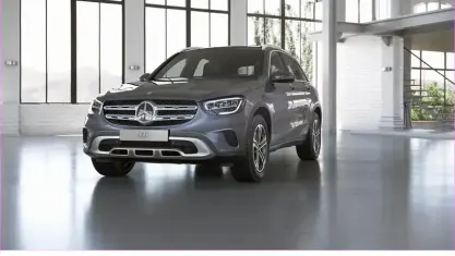 Gebraucht Mercedes GLC200 197 PS (144 kW) 2021 Selenitgrau SUV
