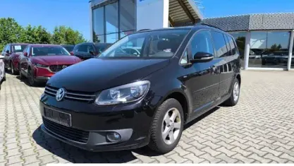 Gebraucht VW Touran 105 PS (77 kW) 2013 Schwarz Van / Kleinbus