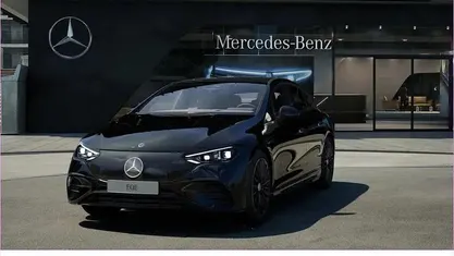 Unilack schwarz Gebraucht 2023 Mercedes EQE300 AMG line Limousine | 45.970 € (Fairer Preis)