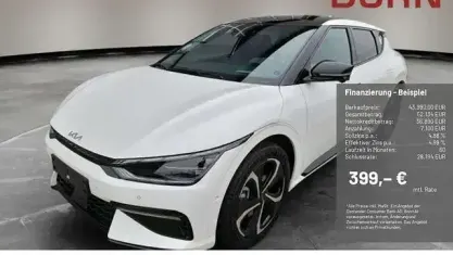 Gebraucht Kia EV6 GT-Line 239 kW (325 PS) 2023 Snow white perlefekt SUV