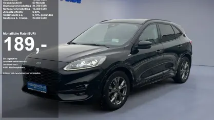 Gebraucht Ford Kuga ST-Line 151 PS (111 kW) 2021 Schwarz SUV
