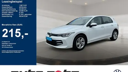 Gebraucht VW Golf VIII Life 116 PS (85 kW) 2025 Pure white Limousine