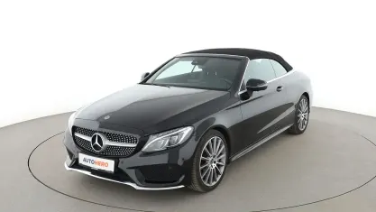 Gebraucht Mercedes C250 AMG line 211 PS (155 kW) 2017 Schwarz Cabrio
