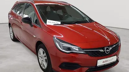 Gebraucht Opel Astra Edition 110 PS (80 kW) 2022 Chili rot metalic Kombi
