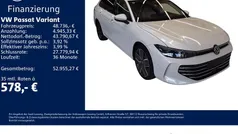 Oryxweiß perlmutteffekt Gebraucht 2025 VW Passat Elegance Kombi | 47.780 € (Fairer Preis)