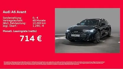 Neu Audi A6 Ambiente 204 PS (150 kW) 2026 Schwarz Kombi
