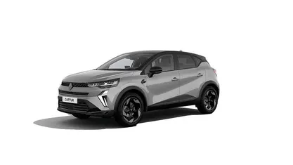 Neu Renault Captur Techno 114 PS (83 kW) 2025 Stahlgrau metallic, black pearlschwarz metallic (grau) SUV