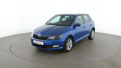 Gebraucht Skoda Fabia Joy 90 PS (66 kW) 2016 Blau Limousine