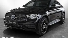 Metalliclack obsidianschwarz Gebraucht 2023 Mercedes GLC300 AMG Coupé | 54.990 € (Superpreis)