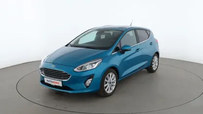 Gebraucht Ford Fiesta Titanium 101 PS (74 kW) 2018 Blau Kleinwagen