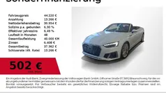 Gebraucht 2023 Audi A5 Cabriolet S-Line Cabrio | 44.220 € (Fairer Preis)
