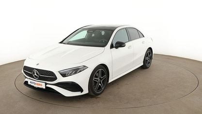 Brugt Mercedes A200 AMG line 2024 Hvid Sedan