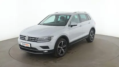 Weiß Gebraucht 2018 VW Tiguan Highline SUV | 26.570 € (Fairer Preis)