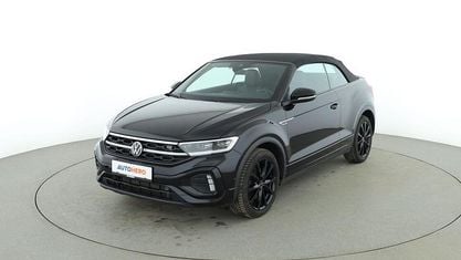 Używany VW T-Roc Cabriolet R-line 150 KM (110 kW) 2023 Czarny Kabriolet