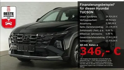 Gebraucht Hyundai Tucson Select 160 PS (117 kW) 2025 Schwarz SUV