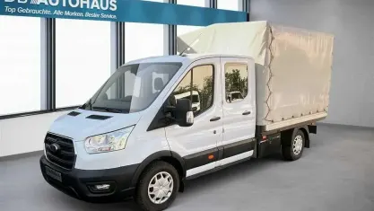 Gebraucht Ford Transit Trend 131 PS (96 kW) 2021 Weiß Van