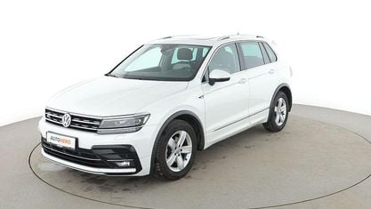 Używany VW Tiguan Highline 150 KM (110 kW) 2019 Biały SUV