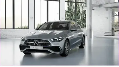 Gebraucht Mercedes C220 AMG 197 PS (144 kW) 2025 Silber Limousine