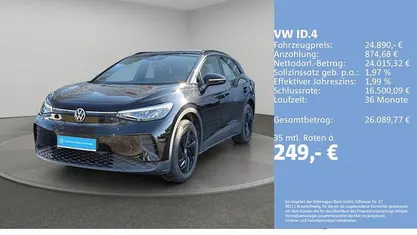 Gebraucht VW ID.4 Pure 125 kW (170 PS) 2023 Grenadillschwarz metallic SUV