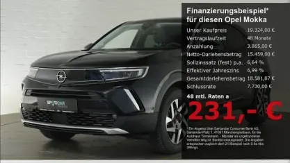 Gebraucht Opel Mokka Elegance 131 PS (96 kW) 2023 Karbon schwarz SUV
