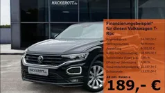 Schwarz Gebraucht 2021 VW T-Roc Cabriolet R-line Cabrio | 24.780 € (Fairer Preis)