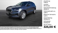 Grau (graphitegrau metallic) Gebraucht 2024 Skoda Karoq Selection SUV | 31.950 € (Fairer Preis)