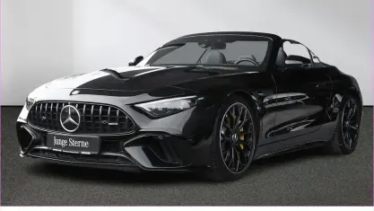 Gebraucht Mercedes SL63 AMG AMG 585 PS (430 kW) 2023 Lack obsidianschwarz Cabrio