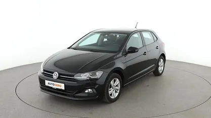 Gebraucht VW Polo Comfortline 95 PS (69 kW) 2018 Schwarz Kleinwagen