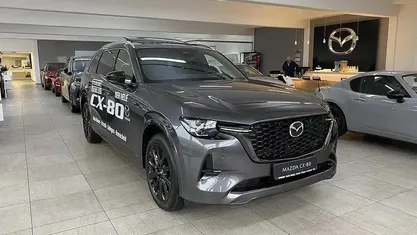 Gebraucht Mazda CX-80 Homura-Line 254 PS (186 kW) 2024 Machine gray SUV