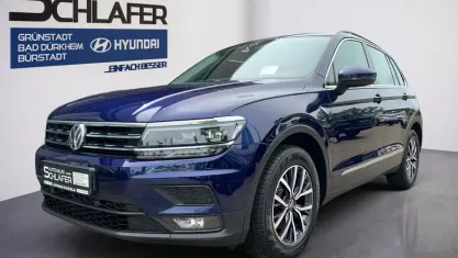Gebraucht VW Tiguan Comfortline 150 PS (110 kW) 2020 Atlantic blue SUV