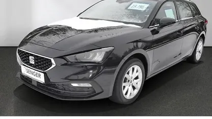 Gebraucht Seat Leon Style 150 PS (110 kW) 2022 Midnight schwarz metallic Kombi