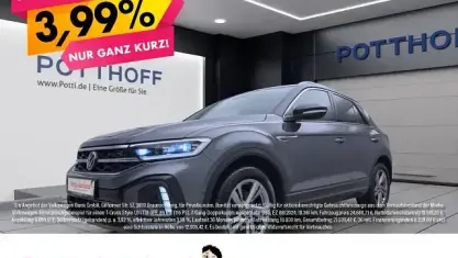 Gebraucht VW T-Roc R-line 150 PS (110 kW) 2022 Grau SUV
