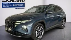 Teal blue / met Gebraucht 2021 Hyundai Tucson Trend SUV | 28.980 € (Fairer Preis)