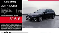 Mythosschwarz metallic Gebraucht 2024 Audi A4 S-Line Kombi | 36.960 € (Fairer Preis)