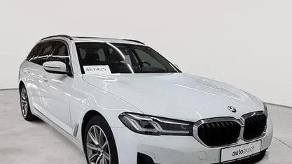 Gebraucht BMW 530 Sport Line 286 PS (210 kW) 2022 Alpinweiß Kombi
