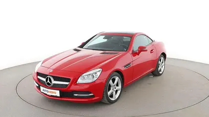 Gebraucht Mercedes SLK250 204 PS (150 kW) 2015 Rot Cabrio