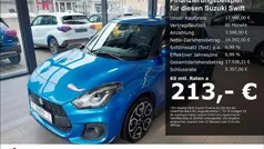 Blau Gebraucht 2021 Suzuki Swift Sport Limousine | 17.990 € (Fairer Preis)