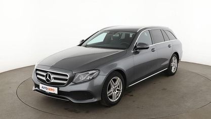 Brugt Mercedes E220 Avantgarde 194 HK (142 kW) 2017 Grå Stationcar