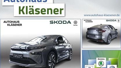 Nowe Skoda Enyaq iV SportLine 210 kW (286 KM) 2026 Szary SUV