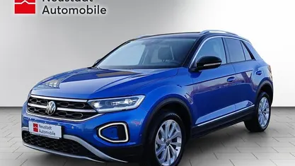 Blau Gebraucht 2022 VW T-Roc Style SUV | 23.980 € (Fairer Preis)