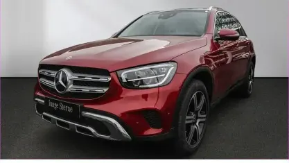Second-hand Mercedes GLC300e Exclusive 306 CP (225 kW) 2022 Roșu SUV