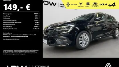 Gebraucht Renault Mégane IV Intens 91 PS (66 kW) 2022 Schwarz Limousine