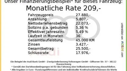 Gebraucht Audi Q2 Advanced Plus 150 PS (110 kW) 2023 Mythosschwarz metallic SUV